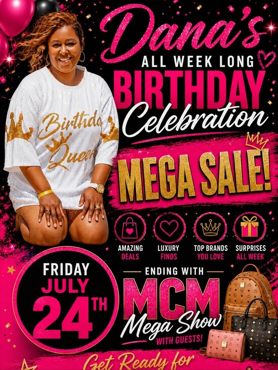 MCM Handbags - Happy BIRTHDAY To Me! Join Me For An MCM Show Celebration  Friday At 2:30pm